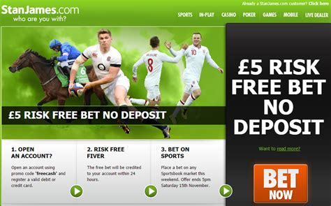 free betting no deposit required